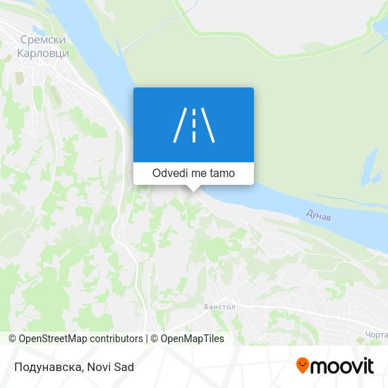 Подунавска mapa