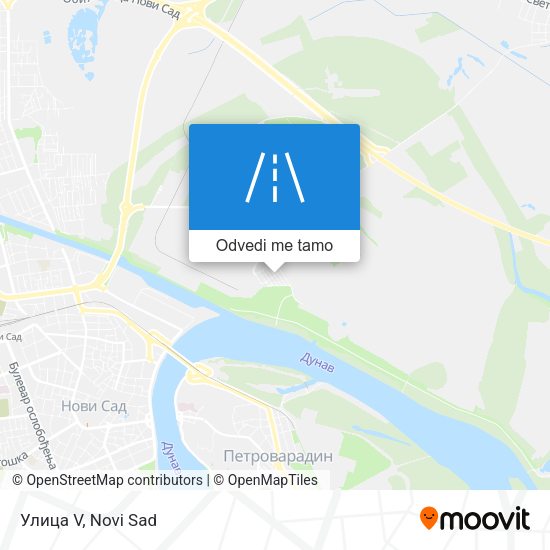 Улица V mapa