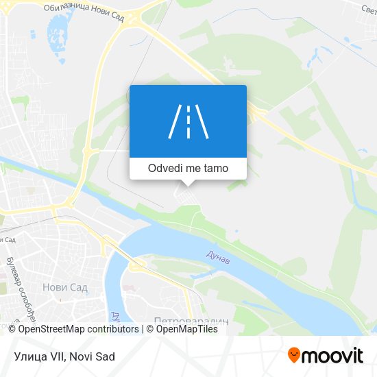Улица VII mapa