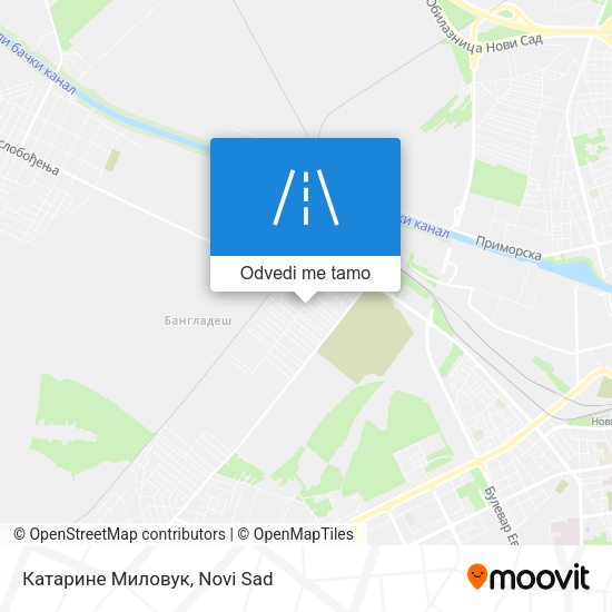 Катарине Миловук mapa