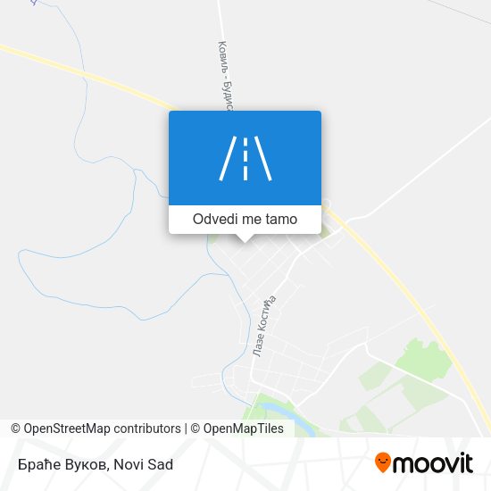 Браће Вуков mapa