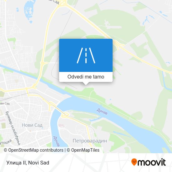 Улица II mapa