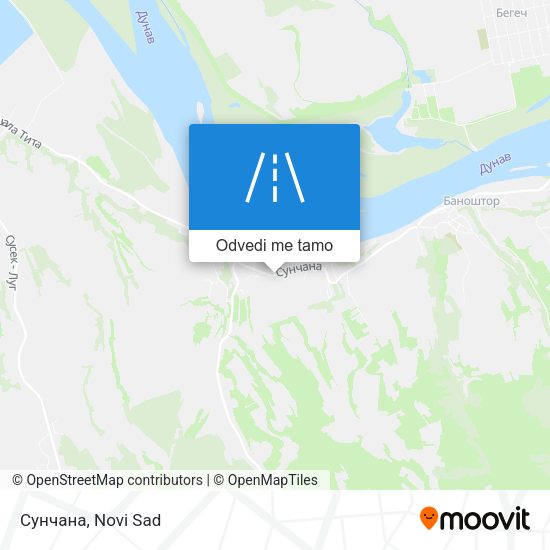 Сунчана mapa
