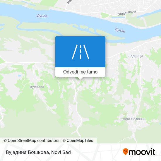 Вујадина Бошкова mapa