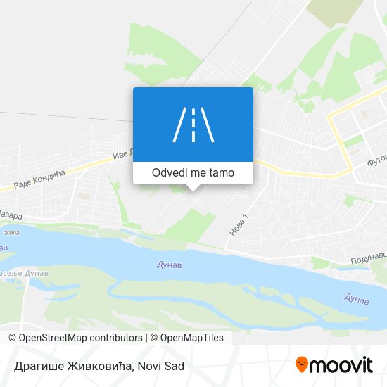 Драгише Живковића mapa