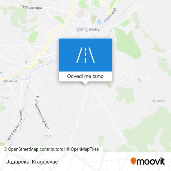 Јадарска mapa
