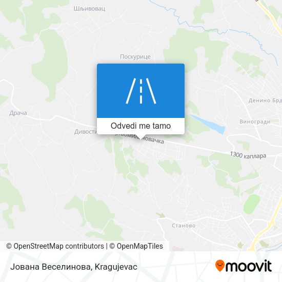 Јована Веселинова mapa