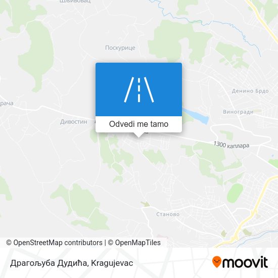 Драгољуба Дудића mapa