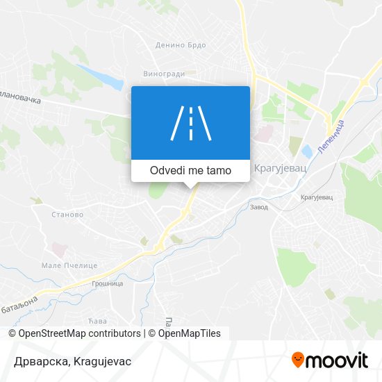 Дрварска mapa