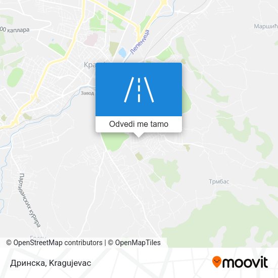 Дринска mapa