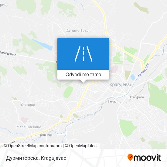 Дурмиторска mapa