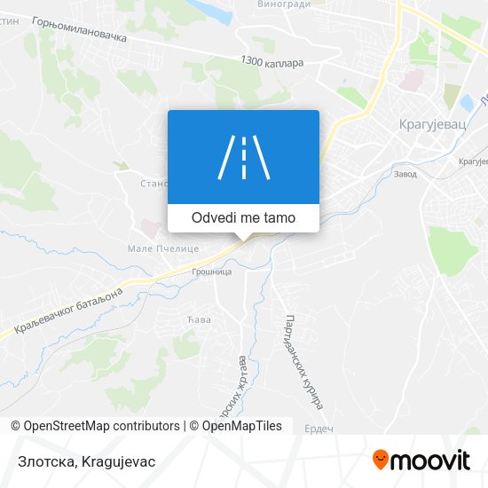 Злотска mapa
