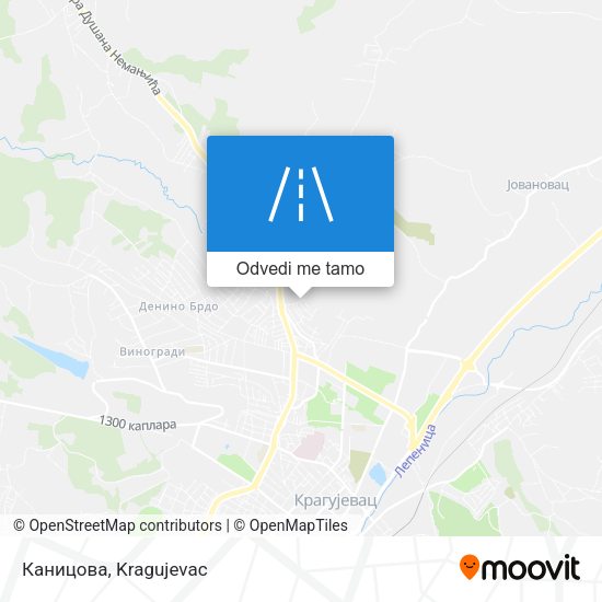 Каницова mapa