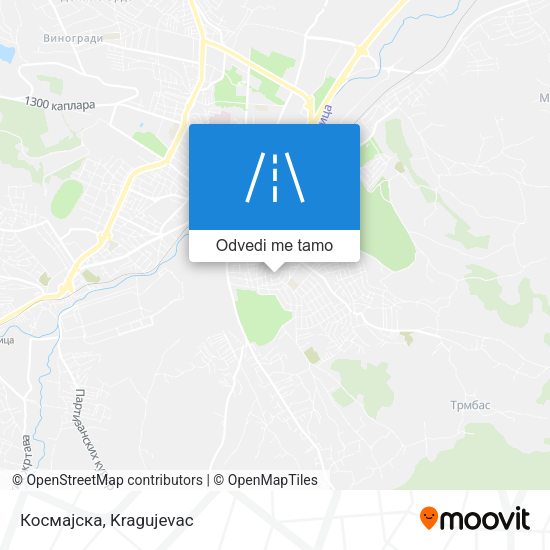 Космајска mapa