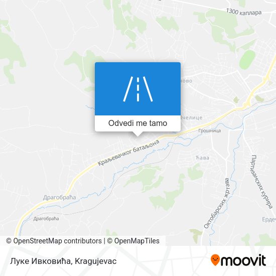 Луке Ивковића mapa