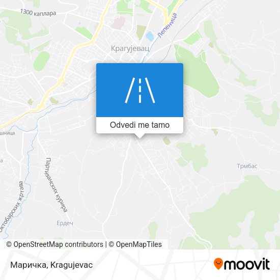 Маричка mapa