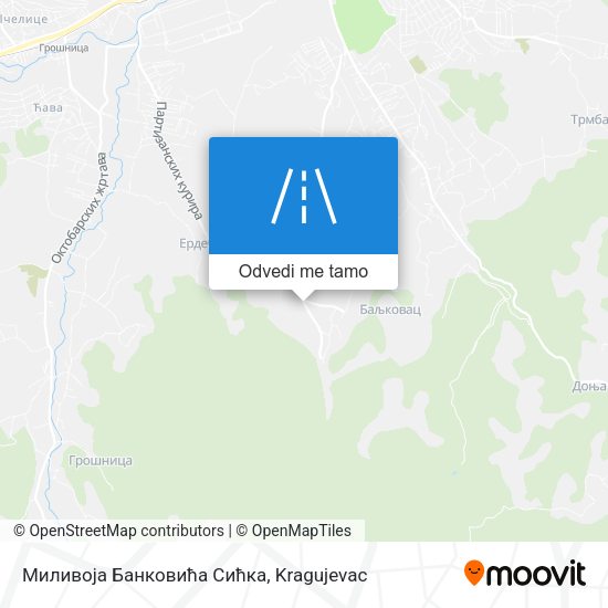 Миливоја Банковића Сићка mapa