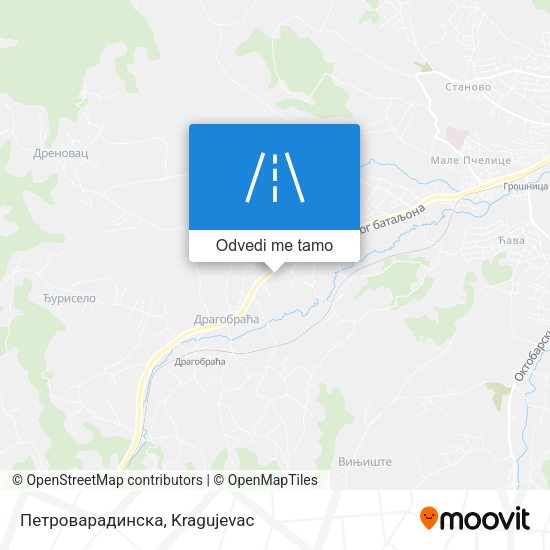 Петроварадинска mapa