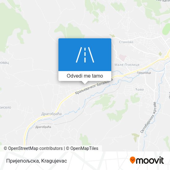 Пријепољска mapa