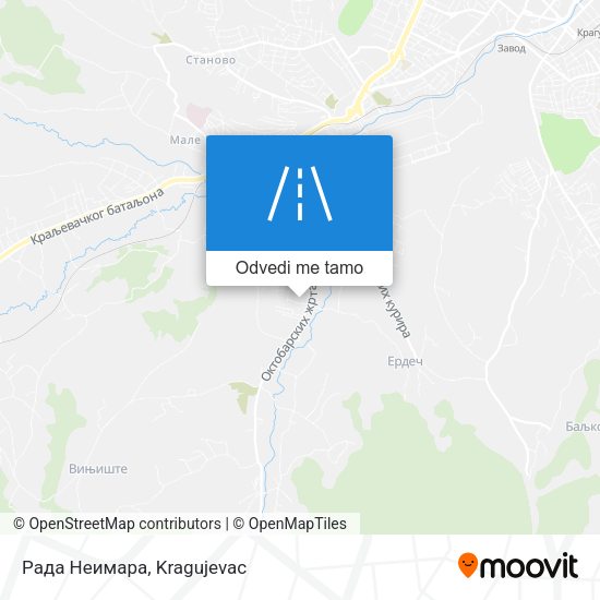 Рада Неимара mapa