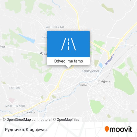 Рудничка mapa