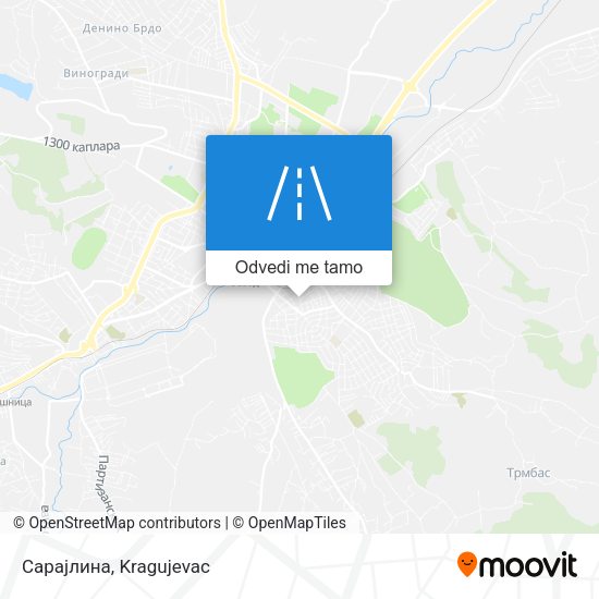 Сарајлина mapa