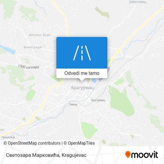 Светозара Марковића mapa