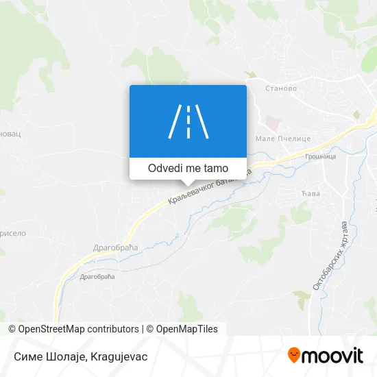 Симе Шолаје mapa