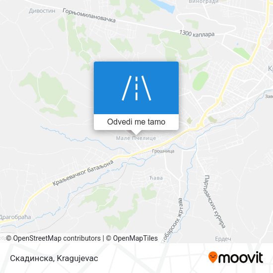 Скадинска mapa