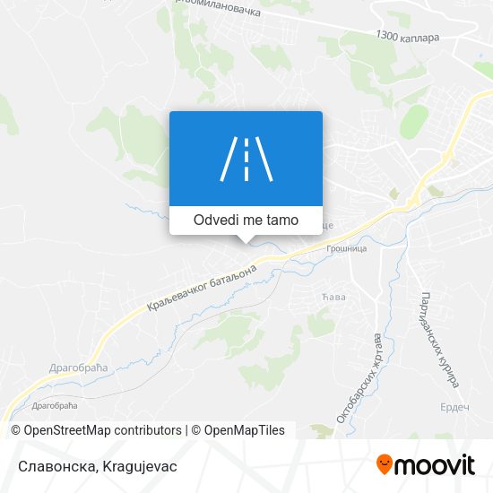 Славонска mapa