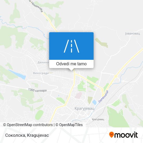 Соколска mapa