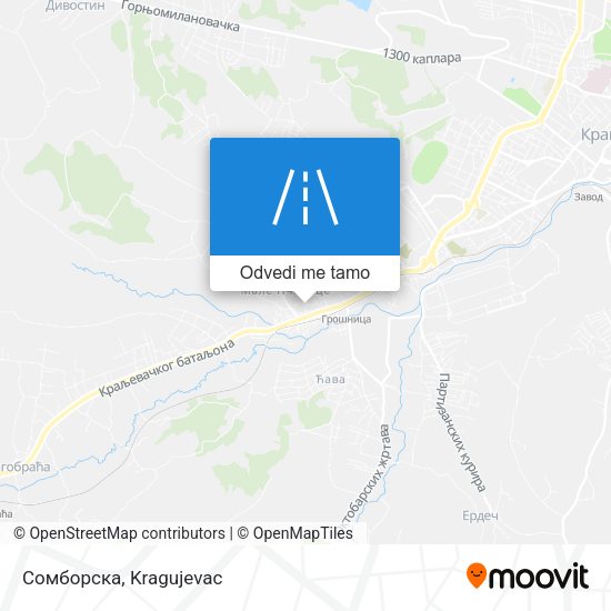 Сомборска mapa