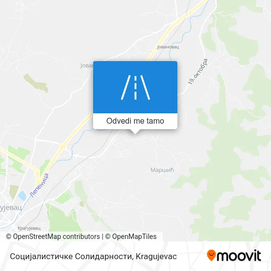 Социјалистичке Солидарности mapa