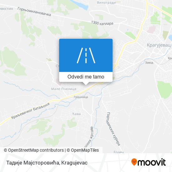 Тадије Мајсторовића mapa