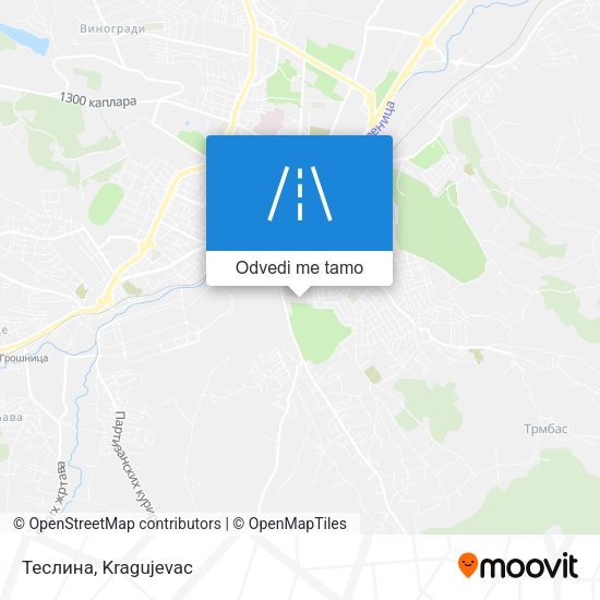 Теслина mapa