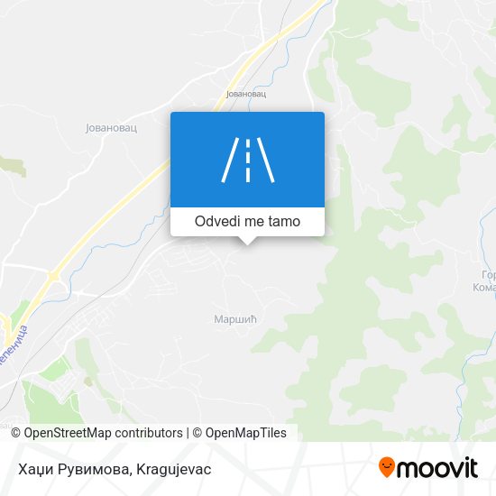 Хаџи Рувимова mapa