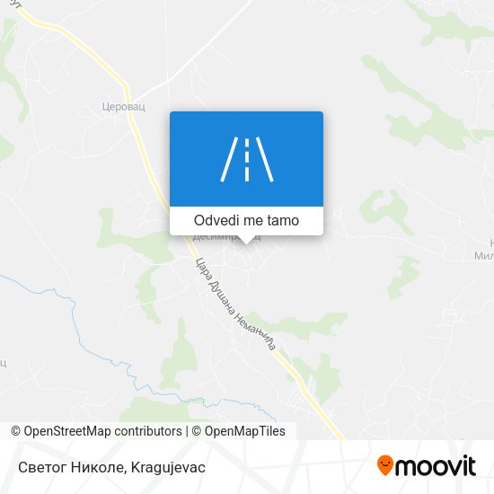 Светог Николе mapa