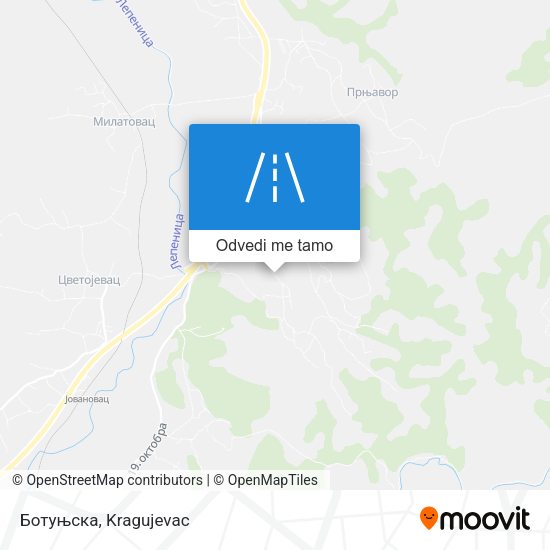Ботуњска mapa