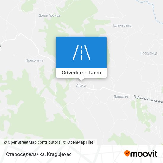 Староседелачка mapa