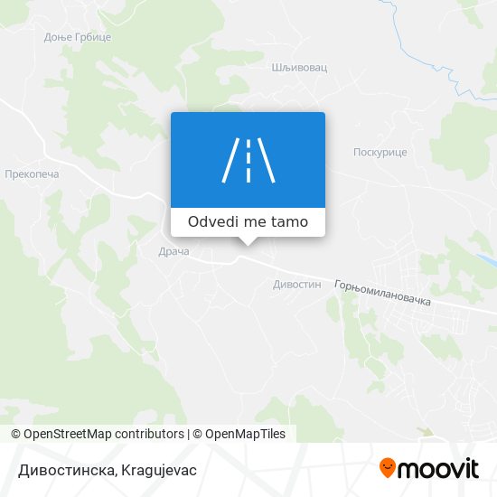 Дивостинска mapa