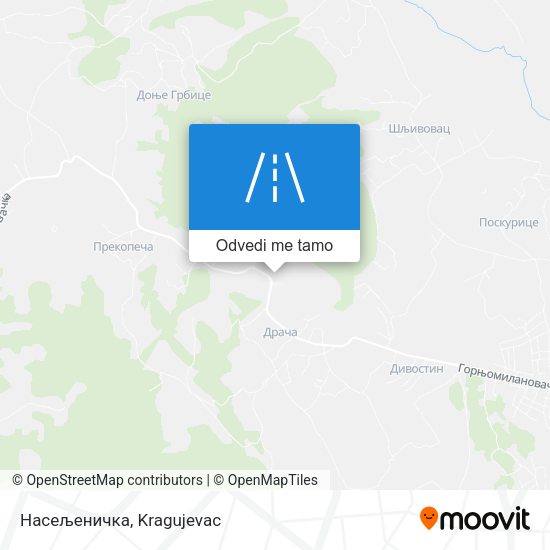 Насељеничка mapa