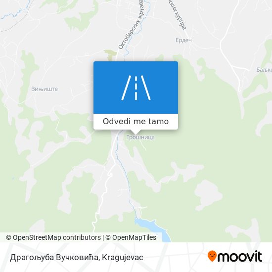 Драгољуба Вучковића mapa