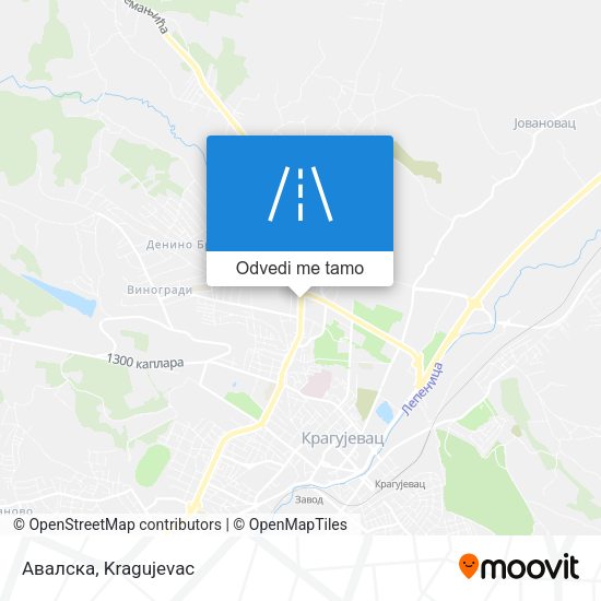Авалска mapa