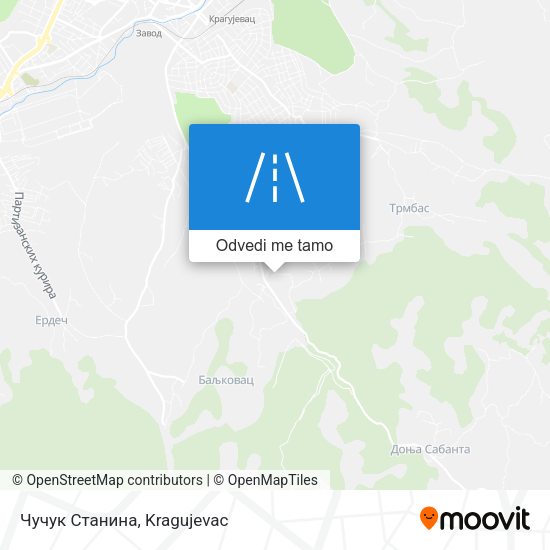 Чучук Станина mapa