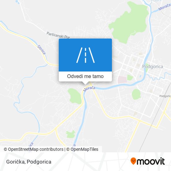 Gorička mapa