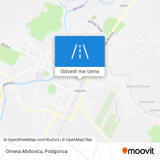 Omera Abdovića mapa