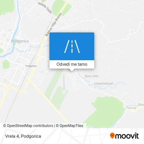Vrela 4 mapa