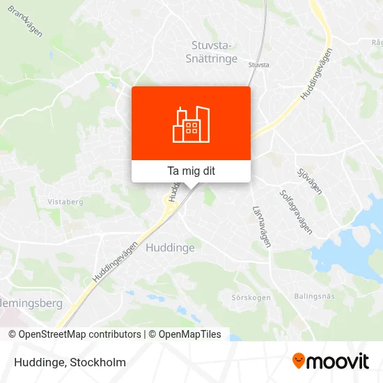 Huddinge karta