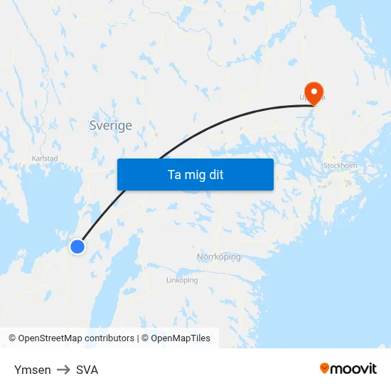 Ymsen to SVA map