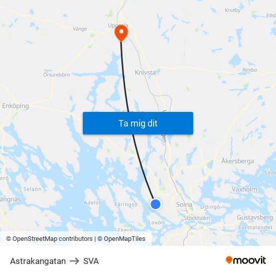 Astrakangatan to SVA map